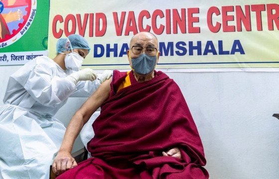 Далай лам: Хүн төрөлхтөн коронавирусийн вакцинжуулалтад хамрагдах хэрэгтэй