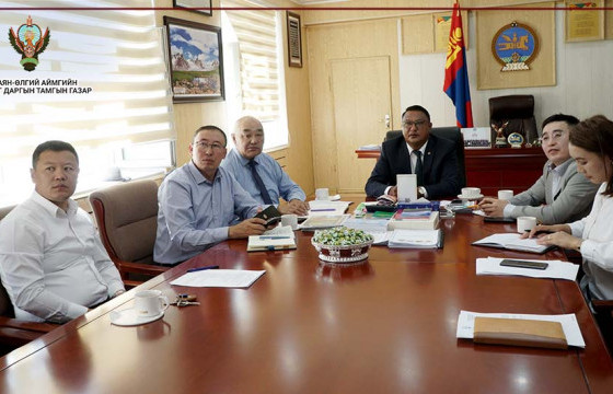 Баян-Өлгий аймгийн Засаг дарга БНСУ-ын Чангшин их сургуулийн удирдлагуудтай цахим уулзалт хийжээ
