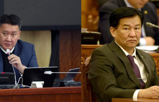 Сангийн сайд Б.Жавхлан, УИХ-ын Ц.Даваасүрэн нар чуулганы хуралдаан дээр маргав