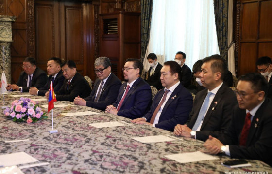 УИХ-ын дарга Г.Занданшатар Япон Улсын Парламентын Төлөөлөгчдийн танхимын дарга Х.Хосода-тай албан ёсны хэлэлцээ хийв