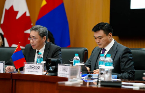 Монгол, Канадын Засгийн газар хоорондын дугуй ширээний уулзалт болжээ