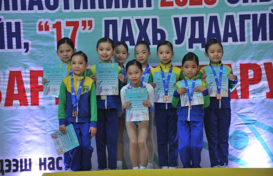 Өсвөр үеийн аэробик гимнастикийн УАШТ-ий эхний өдрийн тэмцээн дүнгээ гаргав