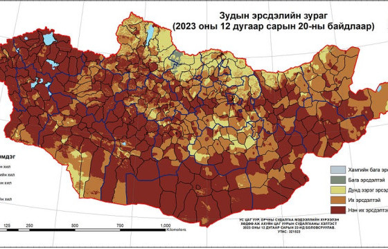 Зудын эрсдэл ихтэй нутгийн хэмжээ 20 орчим хувиар нэмэгдлээ