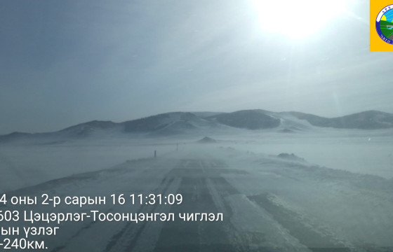 Зорчихгүй байхыг зөвлөж буй авто замын чиглэлүүд