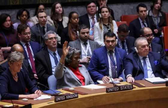НҮБ-ын Аюулгүй байдлын зөвлөл Газын зурваст гал зогсоохыг уриалсан тогтоол батлав