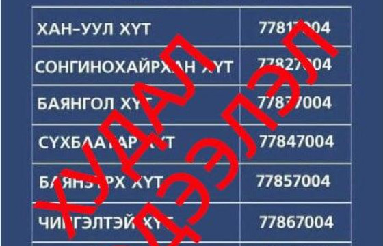 ЗАЛРУУЛГА МЭДЭГДЭЛ