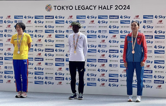 Г.Хишигсайхан “Tokyo Legacy Half marathon”-оос хүрэл медаль хүртжээ