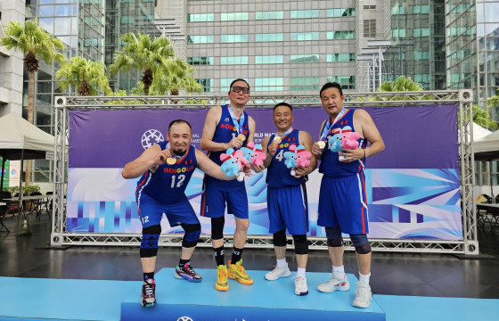 Сагсан бөмбөгийн 3х3-ын баг “World masters games-2025”-аас алтан медаль хүртлээ