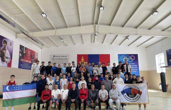 Монгол, Узбекистаны боксчдын хамтарсан бэлтгэл өндөрлөв