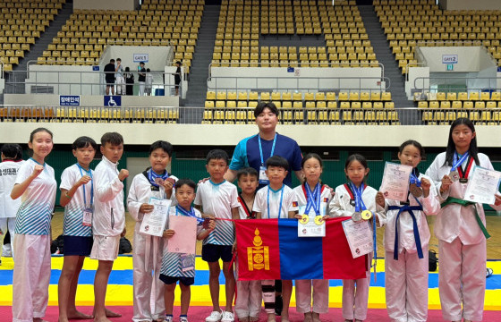  “Тэмүүжин” клуб  “Songnam korea-open” –оос 5 алт, 5 мөнгө,8 хүрэл медаль хүртэв