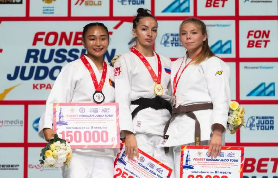 Жүдо бөхийн “Fonbet Russia Tournament” тэмцээн 3 мөнгө, 1 хүрэл медаль хүртлээ