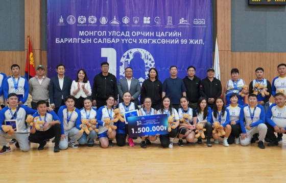 Барилгын хөгжлийн төвийн баг тэргүүн байр шалгарлаа