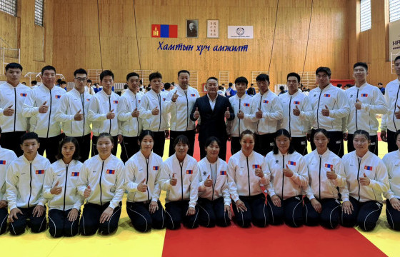 А.Хонгорзул  жүдо бөхийн өсвөрийн  Азийн аваргын хагас шигшээд үлдлээ