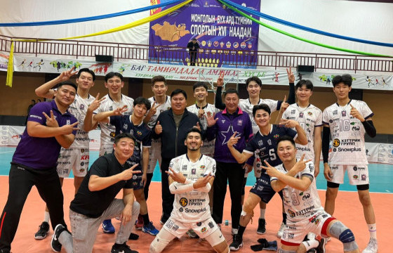 “Дорнод Мегастарс” баг XVI наадмын волейболын аварга боллоо