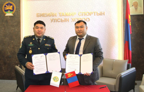 БТСУХ, “Хилчин” спорт хороотой хамтран ажиллах санамж бичиг байгуулав