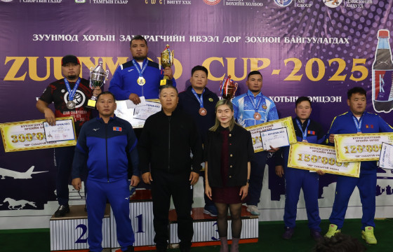 Чөлөөт бөхийн “ZUUNMOD CUP -2025” нээлттэй тэмцээн өндөрлөв