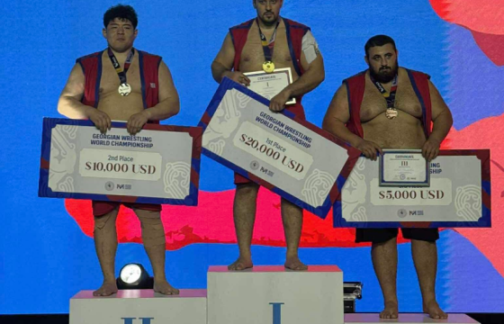 Ө.Дүүрэнбаяр чидаоба бөхийн дэлхийн дэд аварга боллоо