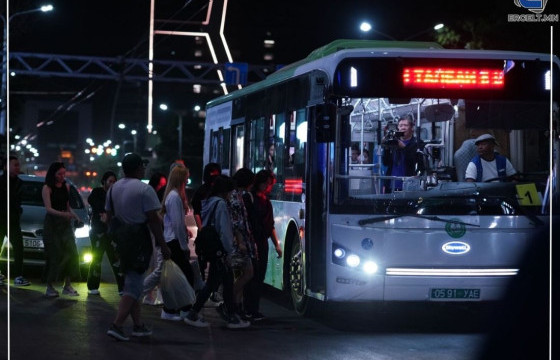 Гурван чиглэлд шөнийн автобус үйлчилж байна