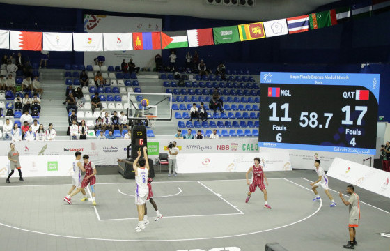 Азийн “Бахрейн-2025” наадамд сагсан бөмбөгийн баг IV байрт шалгарав