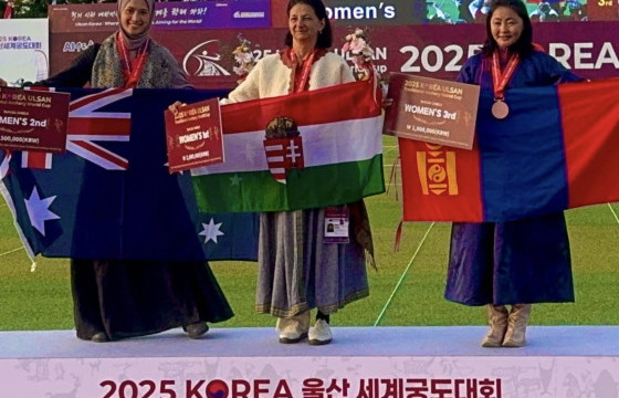 Б.Отгонжаргал уламжлалт харвааны дэлхийн цомоос хүрэл медаль авлаа