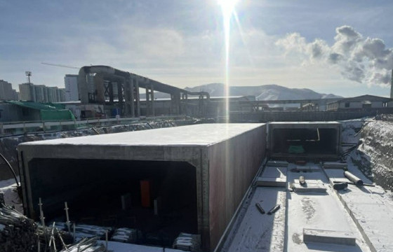 Төмөр зам доогуур нүхэн гарц барих төслийн бүтээн байгуулалт үргэлжилж байна