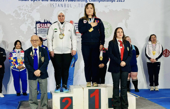 С.Ганчимэг пауэлифтингийн Ази тивийн аварга боллоо