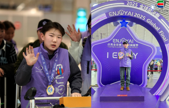 Р.УУГАНБАЯР: ОЛОН УЛСЫН ТЭМЦЭЭНД ЭХ ОРНОО ТӨЛӨӨЛӨН ОРОЛЦОЖ ДРОН КОДЧИЛЛЫН АВАРГА БОЛСОНДОО БАЯРТАЙ БАЙНА