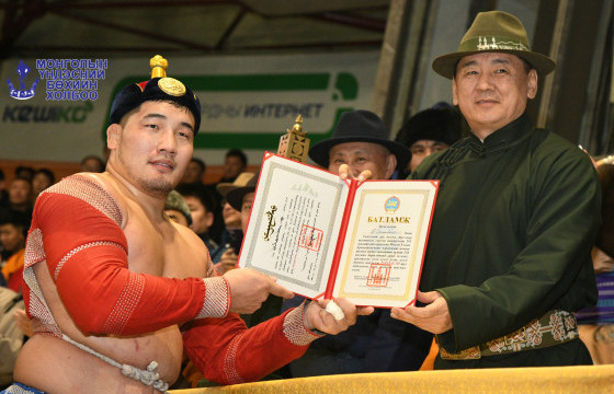 УЛСЫН АРСЛАН Б.ОРХОНБАЯР  ЕРӨНХИЙЛӨГЧИЙН ЦОМЫН ЭЗЭН БОЛЛОО