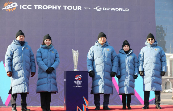 Крикетийн дэлхийн аварга шалгаруулах тэмцээний цом Монгол аялж эхэллээ