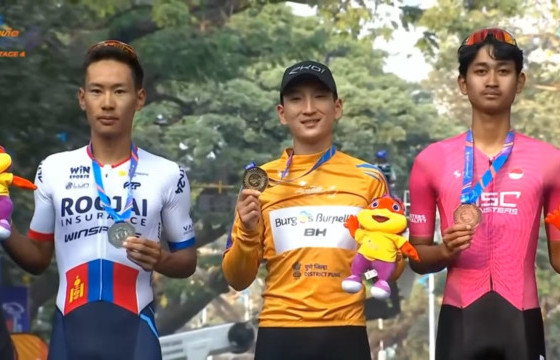 С.Жамбалжамц Азийн шилдэг дугуйчдыг тэргүүлж, Б.Тэгшбаяр дэд байрт шалгарлаа