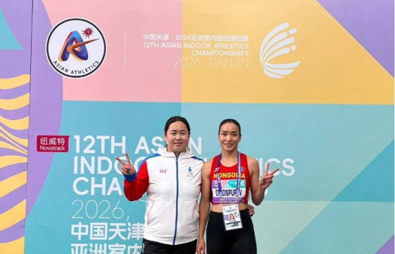 О.Мөнхтүмэн, Б.Дулмаа нар Монгол Улсын рекорд амжилтыг тогтоолоо