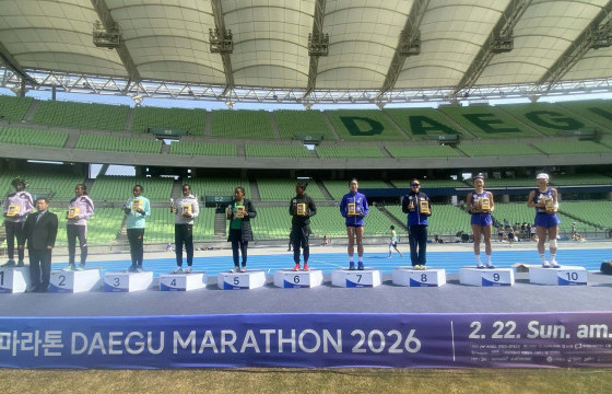 Манай тамирчид Япон, Солонгосын марафонд амжилттай оролцжээ