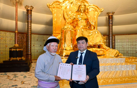 Каваүчи Широд “Чингис хаан” үндэсний музейгээс талархал илэрхийлэв