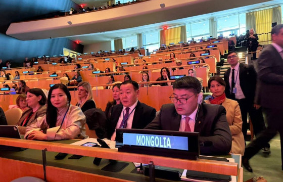 Т.Аубакир сайд НҮБ-ын эмэгтэйчүүдийн 70 дугаар чуулганд оролцож байна