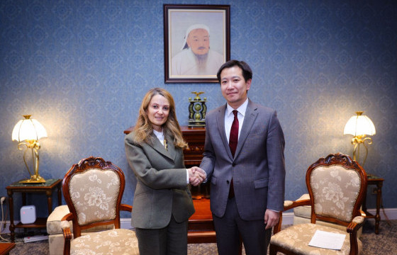 Дэд сайд Г.Амартүвшин, Туркийн Элчин сайд Башак Гэнк Юксэлтэй уулзав