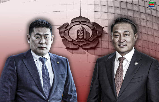 Л.ОЮУН-ЭРДЭНЭ, Д.АМАРБАЯСГАЛАН НАР ЕРӨНХИЙЛӨГЧТЭЙ  ХЭЛЭЛЦЭЭРИЙН ШИРЭЭНД СУУХ ХҮРТЭЛХ УЛС ТӨРИЙН АКЦ