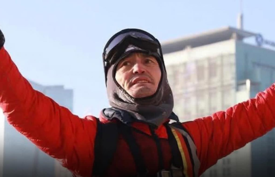 Б.Цэвээндаш 1418 км-ийн марафон гүйлтээ амжилттай өндөрлүүлэв