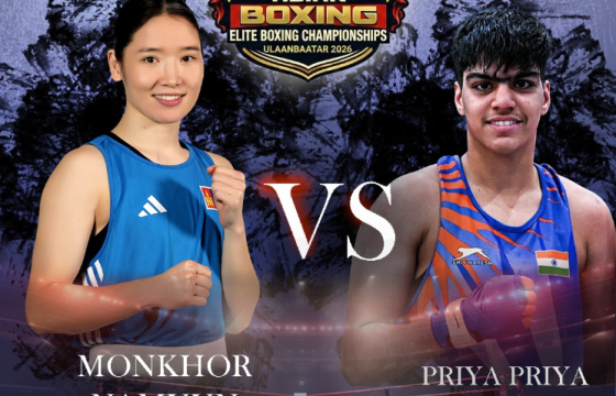 М.Намуун Азийн аваргын хагас финалд Энэтхэгийн боксчинтой тулалдана