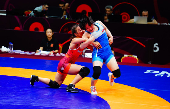 С.Цэрэнчимэд Хойд Солонгосын бөх Мүн Хён Гёнд 2:1-ээр хожигдлоо