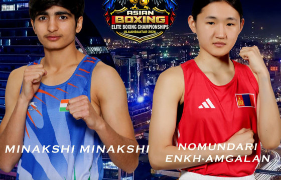 Э.Номундарь, Азийн аваргын төлөө Minakshi Minakshi-тай тулалдана