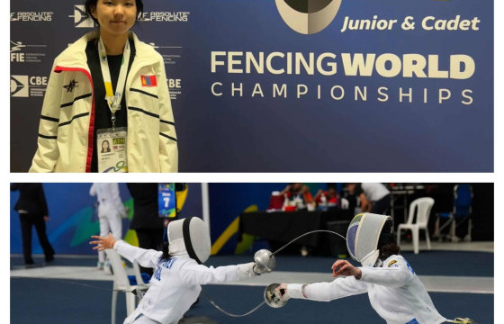 Д.Мерси туялзуур сэлэмний дэлхийн аваргад амжилттай оролцлоо