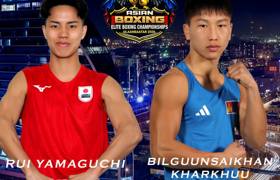 Х.Билгүүнсайхан Азийн аваргын төлөө Руй Ямагучитай тулалдана