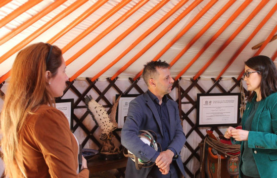 Элчин сайд У.Нямхүү Францын “MASH”-ийн тэргүүн  Бенуа Буанэзтай уулзлаа