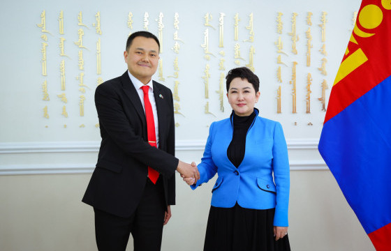 Казахстаны Элчин сайдыг хүлээн авч уулзав