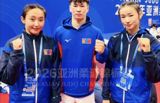 Т.Түмэнжаргал  жүдо бөхийн Ази тивийн аваргаас хүрэл медаль хүртлээ
