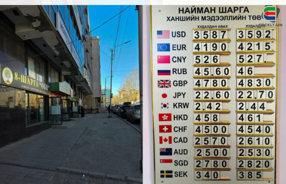 ӨДРИЙН СУРВАЛЖИЛГА: ВАЛЮТ ХОВОРДОЖ, 