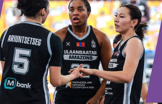 “Ulaanbaatar Amazons” баг, “Mitsubishi Electric” багийг 14:12-оор яллаа