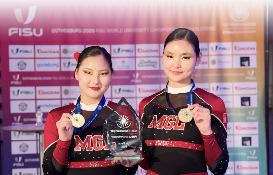 Г.Энхбаясгалан, Э.Анударь нар “CHEERLEADING-2026”-гаас алтан медаль хүртэв
