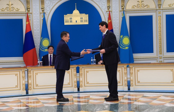 Монголбанк Бүгд Найрамдах Казахстан Улсын Үндэсний банктай хамтын ажиллагааны санамж бичиг байгууллаа