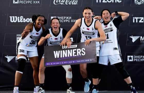 “FIBA 3x3 Ulaanbaatar Womens Series” -д “Улаанбаатар Амазонс” баг  түрүүллээ